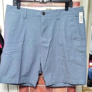Men's 36 waist Goodthreads slate blue shorts. NWT.